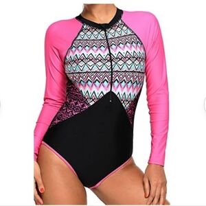 NEW Yoshini Swimsuit Surf Maya Rashguard Small